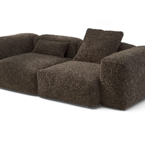 vetsak | Sofa Set 02 Medium - Doodle - Cacao | Modular Sofa | 2.5