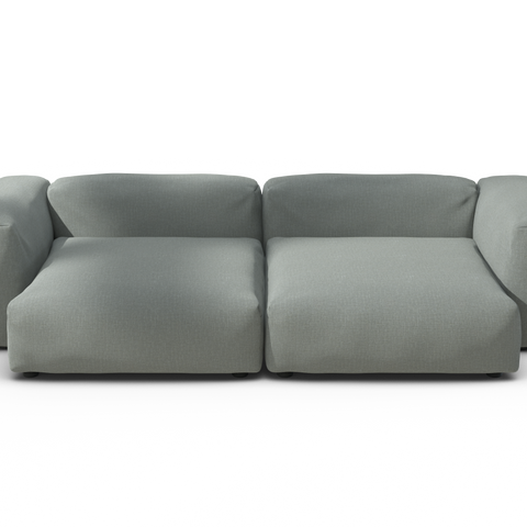vetsak | Sofa Set 02 XLarge - Breeze - Sage | Modular Sofa | 3.5
