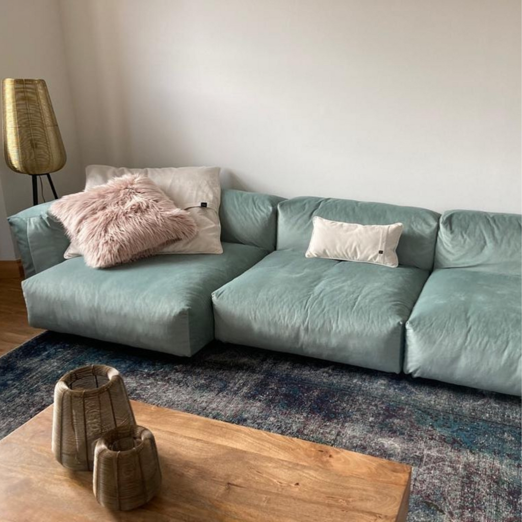 Vetsak Sofa Seat 105x105 Cord Velours khaki vetsak®