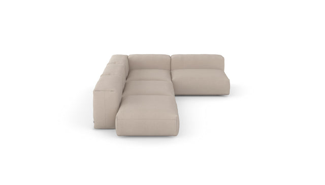 four module corner sofa - loop loop - duna - 86in x 135in