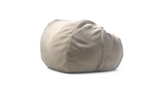 vetsak | Beanbag Large - Cord Velour - Platinum