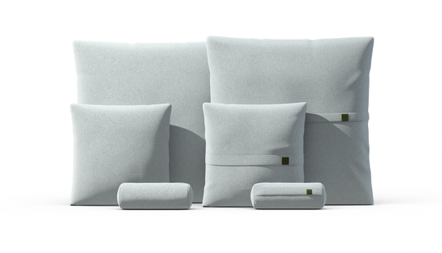 Pillow Set 3 - Pique - Turquoise