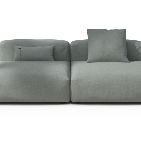 vetsak | Sofa Set 01 Large - Breeze - Sage | Modular Sofa | 3.5 Seater ...