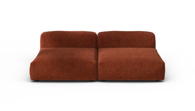 vetsak | Sofa Set 01 Large - Nub - Sienna | Modular Sofa | 3.5 Seater