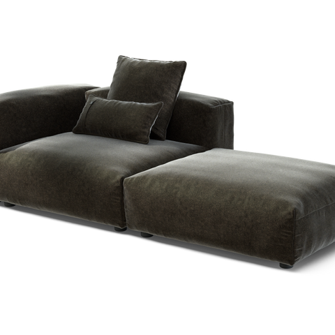 vetsak | Sofa Set 01 Large - Suave - Anthracite | Modular Sofa | 3.5 S ...