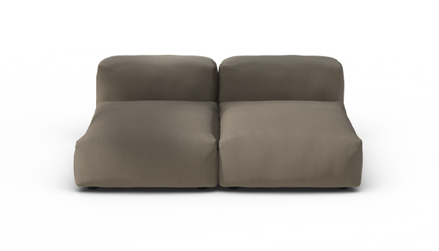 vetsak | Sofa Set 01 Medium - Terrain - Driftwood | Modular Sofa | 2.5 Seater