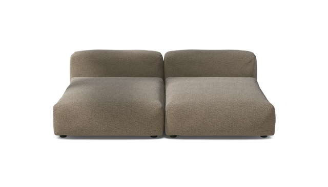vetsak | Sofa Set 01 XLarge - Loop Loop - Taupe | Modular Sofa | 3.5 Seater