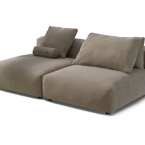 vetsak | Sofa Set 01 XLarge - Loop Loop - Taupe | Modular Sofa | 3.5 S ...