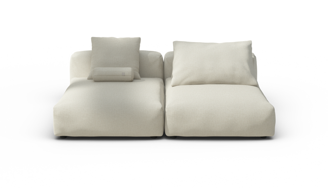 vetsak | Sofa Set 01 XLarge - Breeze - Ecru | Modular Sofa | 3.5 Seater