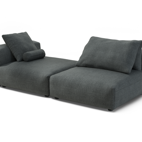 vetsak | Sofa Set 01 XLarge - Pique - Dark Grey | Modular Sofa | 3.5 S ...