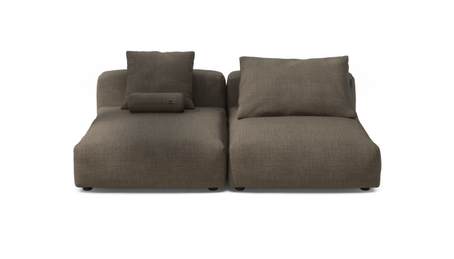 vetsak | Sofa Set 01 XLarge - Pique - Taupe | Modular Sofa | 3.5 Seater