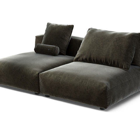 vetsak | Sofa Set 01 XLarge - Suave - Anthracite | Modular Sofa | 3.5 ...