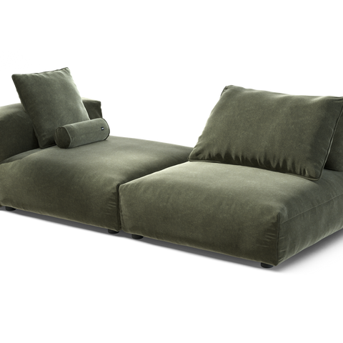vetsak | Sofa Set 01 XLarge - Suave - Pine | Modular Sofa | 3.5 Seater ...