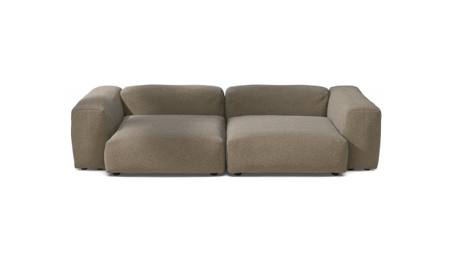 vetsak | Sofa Set 02 Large - Loop Loop - Taupe | Modular Sofa | 3.5 Seater | Big Sofa