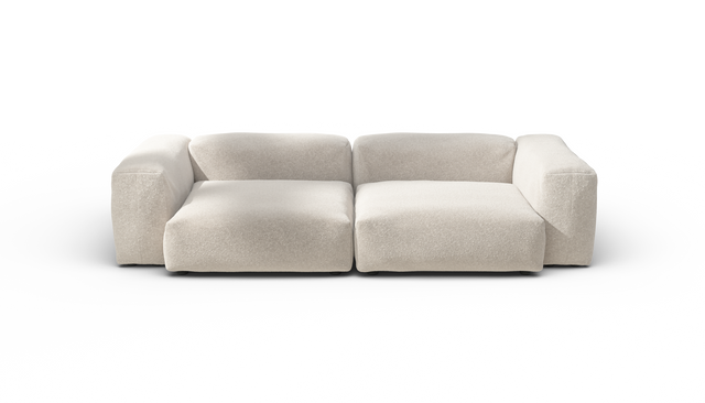 vetsak | Sofa Set 02 Large - Nub - Creme | Modular Sofa | 3.5 Seater | Big Sofa