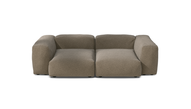 vetsak | Sofa Set 02 Medium - Loop Loop - Taupe | Modular Sofa | 2.5 Seater | Big Sofa