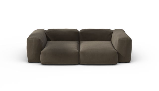 vetsak | Sofa Set 02 Medium - Breeze - Brown | Modular Sofa | 2.5 Seater | Big Sofa