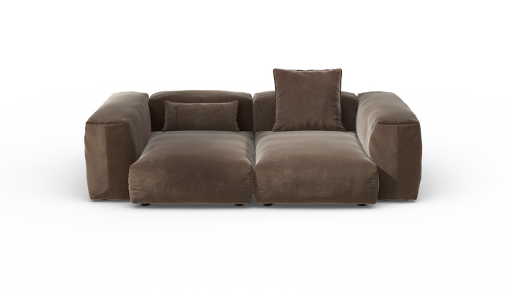 vetsak | Sofa Set 02 Medium - Suave - Espresso | Modular Sofa