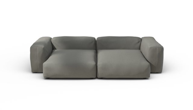 vetsak | Sofa Set 02 XLarge - Terrain - Flint | Modular Sofa | 3.5 Seater | Big Sofa