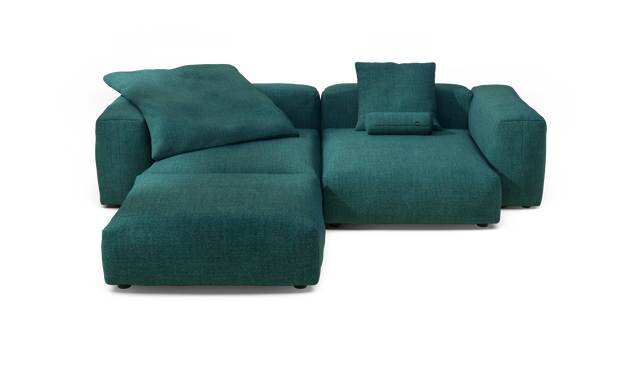 vetsak | Sofa Set 03 - Pique - Cedar | Modular Sofa | 3.5 Seater | Big Sofa | Corner Sofa