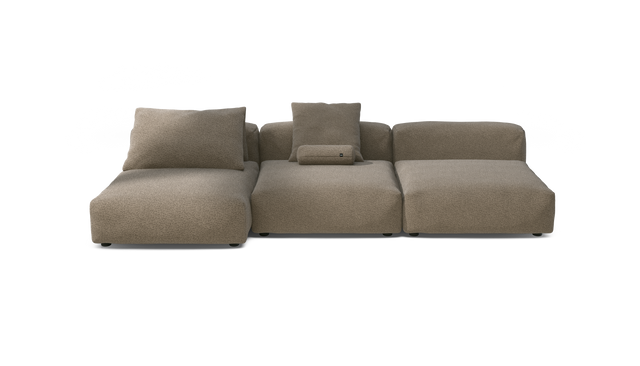 vetsak | Sofa Set 04 - Loop Loop - Taupe | Modular Sofa | 5 Seater | Big Sofa