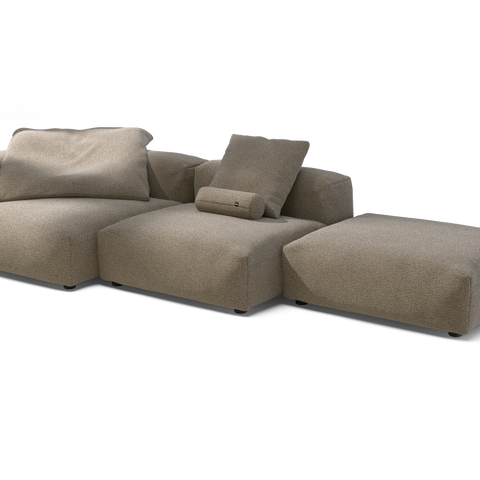 vetsak | Sofa Set 04 - Loop Loop - Taupe | Modular Sofa | 5 Seater | B ...