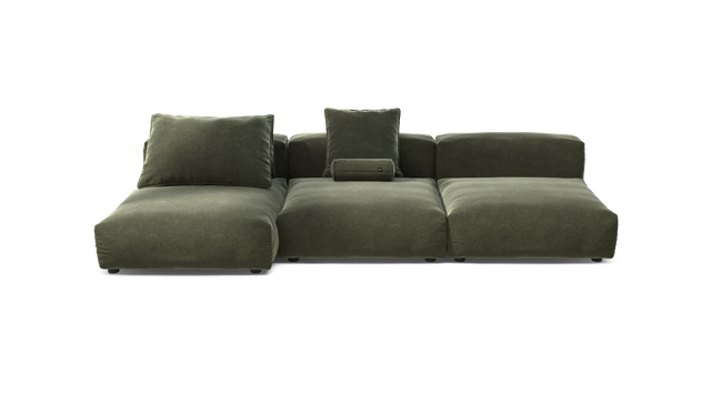 vetsak | Sofa Set 04 - Suave - Pine | Modular Sofa | 5 Seater | Big Sofa