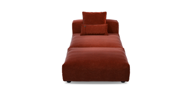 vetsak | Sofa Set 07 - Sun Lounger - Suave - Saffron | Modular Sofa | 2 Seater | Daybed | Chaiselounge