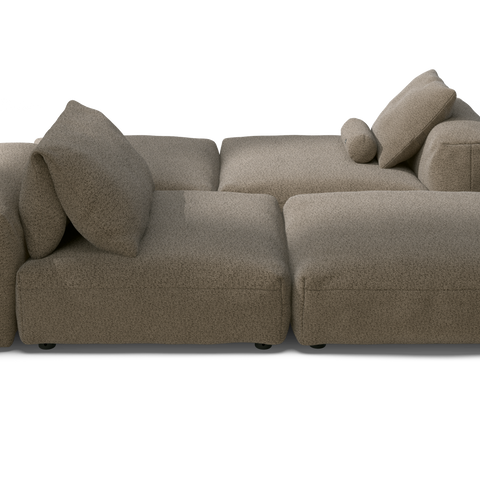 vetsak | Sofa Set 08 - Daybed - Loop Loop - Taupe | Modular Sofa | 6 S ...