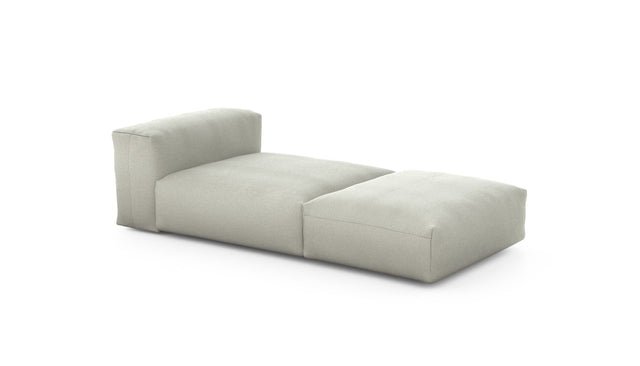 Preset lounger - linen - stone - 220cm x 105cm