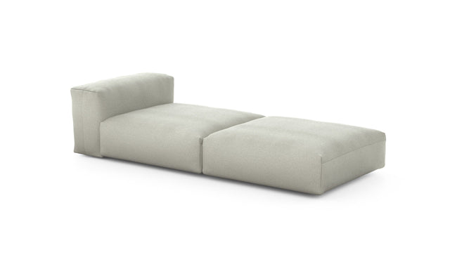 Preset lounger - linen - stone - 241cm x 105cm