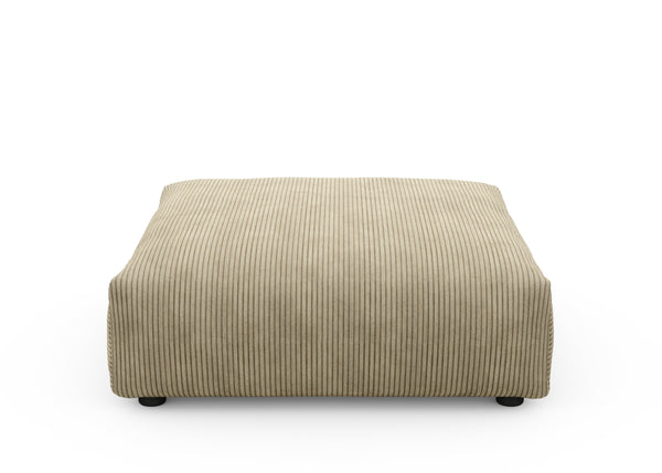 sofa seat - cord velours - khaki - 41x41