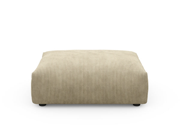 sofa seat - cord velours - khaki - 41x33