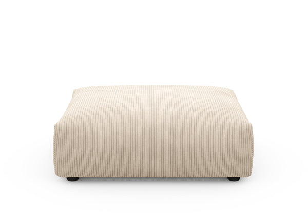 sofa seat - cord velours - sand - 41x33