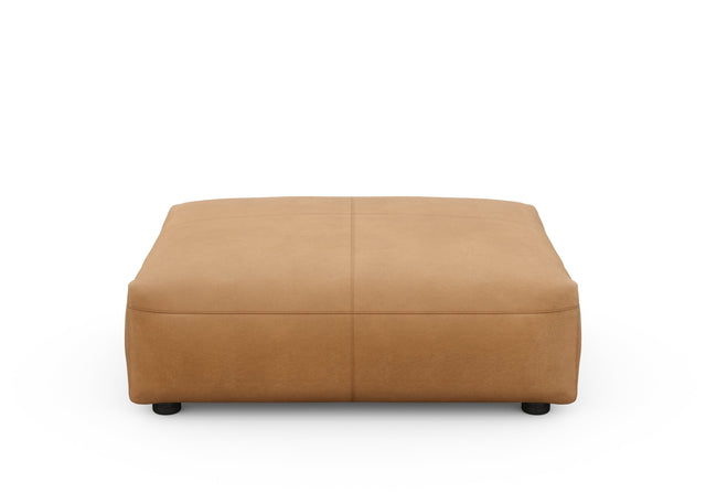 sofa seat - leather - brown - 41x33