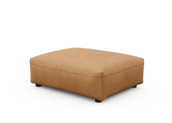sofa seat - leather - brown - 41x33
