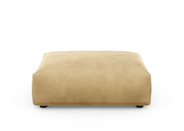 sofa seat - velvet - caramel - 41x33