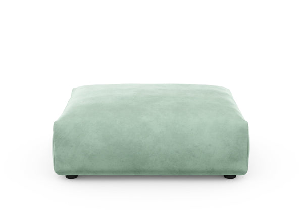 sofa seat - velvet - mint - 41x33