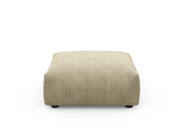 sofa seat - cord velours - khaki - 33x33