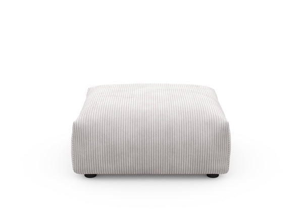 sofa seat - cord velours - platinum - 33x33