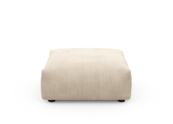 sofa seat - cord velours - sand - 33x33