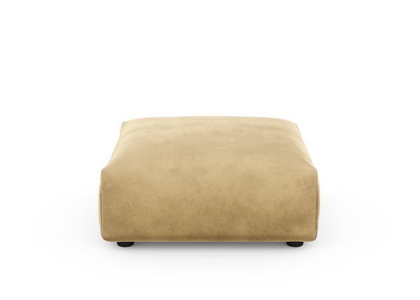 sofa seat - velvet - caramel - 33x33