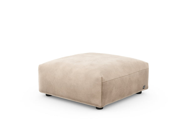 sofa seat - velvet - stone - 33x33