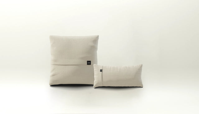 pillow set 1 - pique - beige