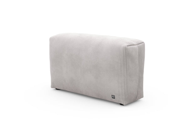 sofa side - cord velours - platinum - 41x12