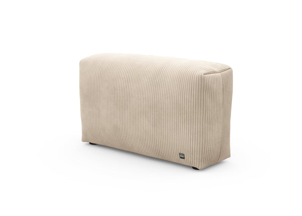 sofa side - cord velours - sand - 41x12