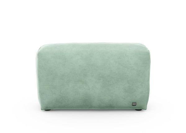 sofa side - velvet - mint - 41x12