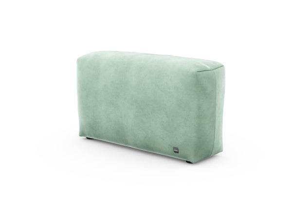 sofa side - velvet - mint - 41x12