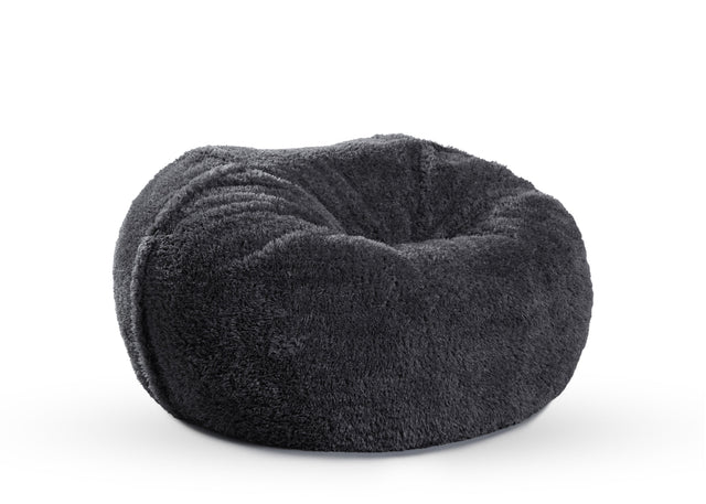 the jumbo beanbag cover - doodle - dark grey