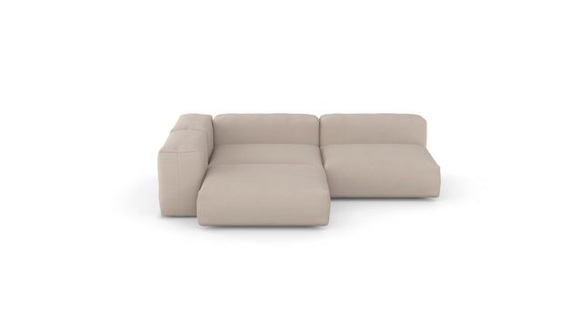 three module corner sofa - loop loop - duna - 94in x 78in